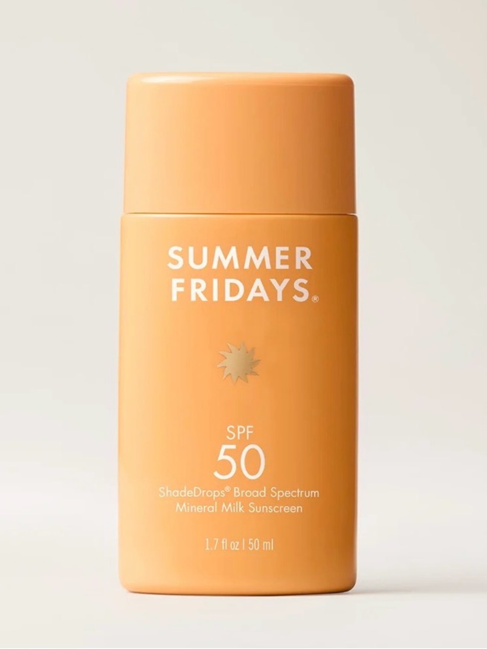 Summer Fridays ShadeDrops® Broad Spectrum SPF 50 Mineral Milk Sunscreen